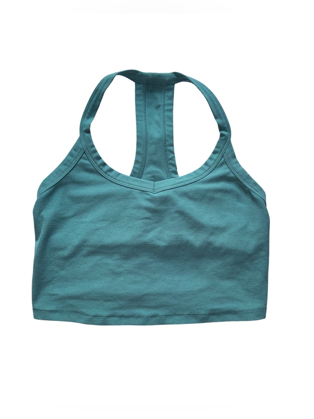 Beyond Yoga Teal Crop Tank